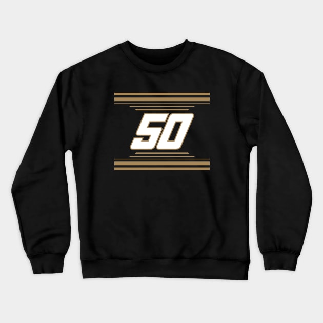 Kamui Kobayashi #50 2024 NASCAR Design Crewneck Sweatshirt by AR Designs 